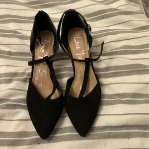 George Elegant Black Women's Heels